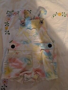 George Baby Short Overalls 3-6 Months